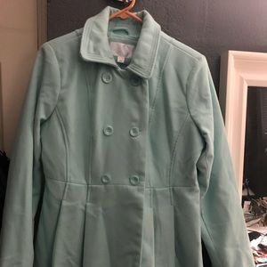 Blue peacoat